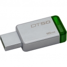 Pami USB 3.0 KINGSTONE DataTraveler DT50 metal, 16 GB / zielony