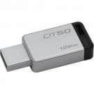 Pami USB 3.0 KINGSTONE DataTraveler DT50 metal, 128 GB / czarny