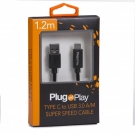 Kabel TYP-C/USB 30 A/M SUPER PRDKO 12M PLUG&PLAY