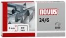 Zszywki Novus, 24/6 DIN - opak.1000 szt.