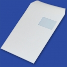 Koperty samoklejce Format C4 - 229 x 324 mm, C4 SK biaa prawe okno gra / 250 szt.