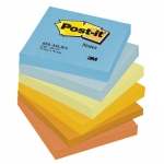 Samoprzylepne bloczki Post-it&reg;, paleta energetyczna, 6 sztuk po 100 kart. 76x76 mm 654TFEN 