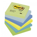 Samoprzylepne bloczki Post-it®, paleta marzycielska, 6 sztuk po 100 kart, 100 kart. 76x76 mm 654MTDR