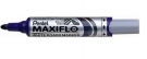Markery Maxflo do tablic z toczkiem dozujcym tusz, kocwka gruba 6.0 mm, niebieski
