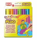 Farby w sztyfcie Playcolor fluo one 6 kolorw, 5g