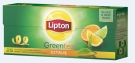 LIPTON EKSPRESOWA GREEN TEA 25 TOREBEK, Citrus
