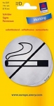 Znaczek Avery Zweckform 3227 - Zakaz palenia, samoprzylepny metalizowany