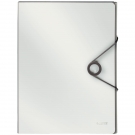 Teczka z gumk� PP Leitz Solid 30mm, bia�y