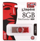 Pamięć USB 2.0 KINGSTONE DataTraveler 101 G2, 8 GB czerwony