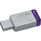 Pamięć USB 3.0 KINGSTONE DataTraveler DT50 metal, 8 GB / fiolet