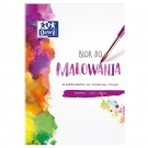 Blok do MALOWANIA OXFORD 20k 120G biały, A3