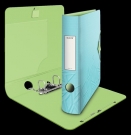 Segregator Leitz 180� Active Urban Chic 65 mm, jasnoniebieski