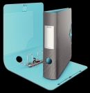 Segregator Leitz 180� Active Urban Chic 82 mm, ciemnoszary