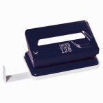 Dziurkacz SAX 128/S czarny 12k