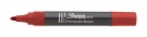 Marker permanentny M15 SHARPIE okrągła końcówka, czerwony