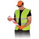 Kamizelka ostrzegawcza KOS - 5 seledynowa, M