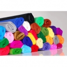 Bibu�ka dekoracyjna marszczona nr 1 kolor bia�y