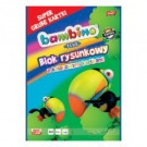 Blok rysunkowy z kolorowymi kartkami BAMBINO PLUS (srebrna i złota kartka), A4 / 16